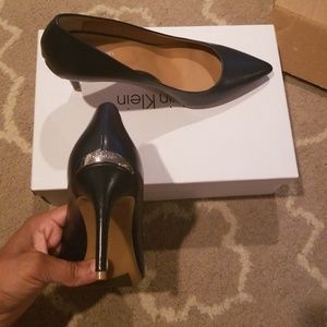 Calvin Klein Navy Gayle Kid Skin